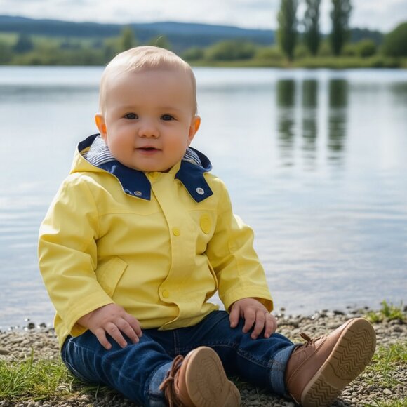 Mayoral Lightweight Removable Hood Jacket 9 Months 74 cm - Picture 1 of 16